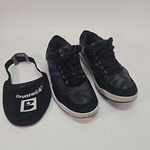 Dexter David Slide Rite Size 9.5 M Black Bowling Shoes